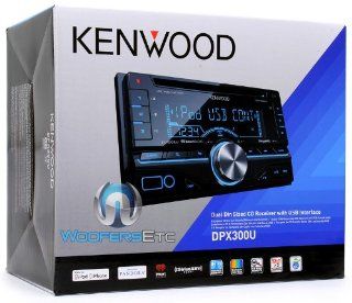 KENWOOD DPX300U 2 DIN CD  WMA USB IPOD AUX IPHONE STEREO EQUALIZER PANDORA 