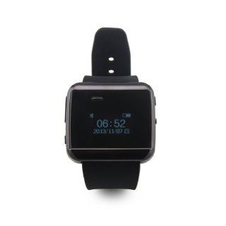 Bluetooth Smart Watch Wristwatch for Android Phones Iphone Handsfree Call Giftsbluetooth Smart Watch Wristwatch for Android Phones Iphone Handsfree Call Gifts (BLACK) Cell Phones & Accessories