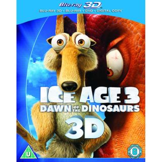 Ice Age 3 (3D Blu ray, 2D Blu ray, DVD and Digital Copy)      Blu ray