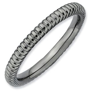 beads style ring in sterling silver with black ruthenium $ 49 00 ring