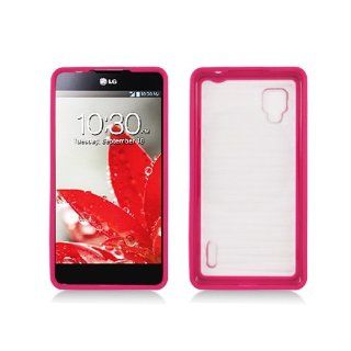 Red Hard Cover Case for LG Optimus G LS970 Cell Phones & Accessories