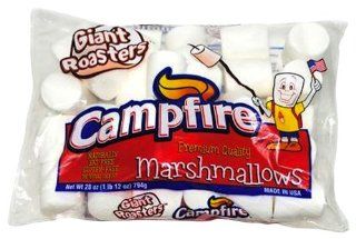 Campfire Giant Roaster Marshmallow, 28 Ounce (Pack of 4)  Grocery & Gourmet Food