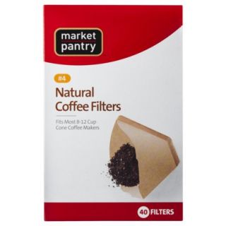 Market Pantry® Natural Cone #4 Coffee Filter