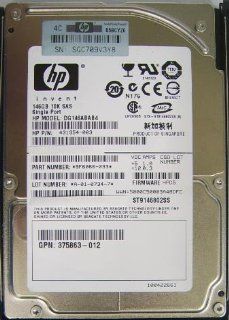 HP Invent 146GB SAS 430165 003 10K 2.5" Hard Drive DG146BB976 ST9146802SS Computers & Accessories