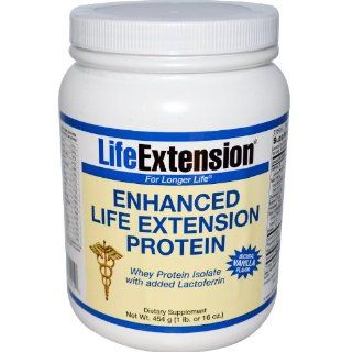 Whey Protein Isolate   Vanilla Life Extension 1 lb Powder Health & Personal Care