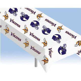 Minnesota Vikings Plastic Table Cover  Sports Related Merchandise  Sports & Outdoors