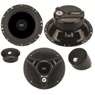 Planet Audio PX65C 6.5 Inch 2 Way Component Speaker System  Component Vehicle Speaker Systems 