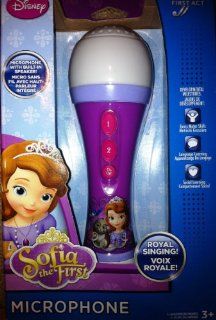 First Act SF955 Disney Sofia the First Microphone Musical Instruments