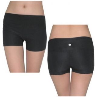 Bally Total Fitness Womens Athletic Fitness Training & Yoga Shorts Clothing