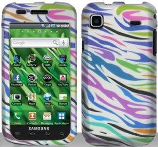 Rainbow Zebra Hard Snap On Case Cover Faceplate Protector for Samsung Vibrant Galaxy S T959 / i9000 + Free Texi Gift Box Cell Phones & Accessories