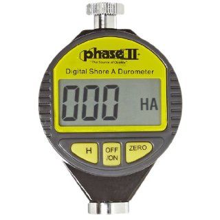 Phase II PHT 960 Digital Durometers, Shore A Scale, 0 1000HSA Measuring Range Hardness Testing Apparatus