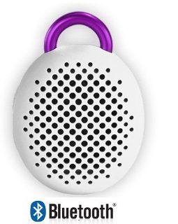 AvoiTronics Divoom Bluetune Bean Ultra portable Bluetooth wireless Speaker with hands free, works with all Bluetooth Capable cell phones/tablests,PC/Mac and other devices (White) Cell Phones & Accessories