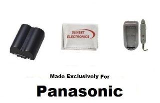 Extended Life Replacement Battery Pack For The Panasonic CGR S006A/1B 1000MAH Plus Panasonic DE 993A DE 993B DE 994 DE A43B 110/220V 1 Hour Home & Car Charger For Panasonic Lumix DMC FZ30 DMC FZ35 DMC FZ38 DMC FZ50 DMC FZ7 DMC FZ8 DMC FZ28 DMC FZ18 + S