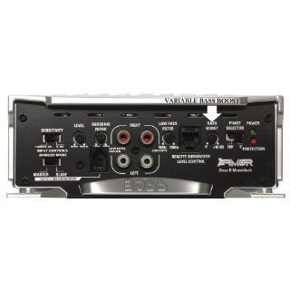 BOSS Audio AR3000D Armor 3000 watts Monoblock Class D 1 Channel 1 Ohm  Stable Amplifier with Remote Subwoofer Level Control