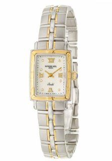 Raymond Weil Women's 9740 STG 00995 Parsifal Diamond Accented 18k Gold Plated and Stainless Steel Watch at  Women's Watch store.