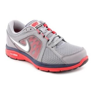 Nike Men's Dual Fusion Running Shoe, Stealth/University Red/Light Midnight/White, 14 D US Shoes