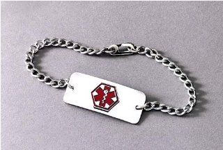 Medical Identification Jewelry Bracelet  Epilepsy Health & Personal Care