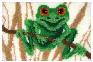 MCG Textiles 37761 Frog Latch Hook Rug Kit