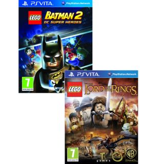 LEGO Lord Of The Rings and LEGO Batman 2 DC Super Heroes Bundle      PS Vita