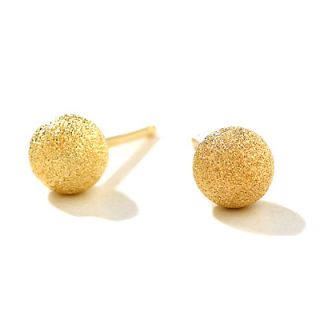 0mm Laser Cut Ball Stud Earrings in 14K Gold   Zales