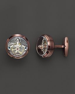 TF Est. 1968 Brown PVD Tourbillon Cufflinks's