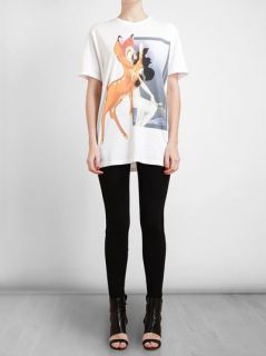 Givenchy Unisex Bambi Print Cotton T shirt