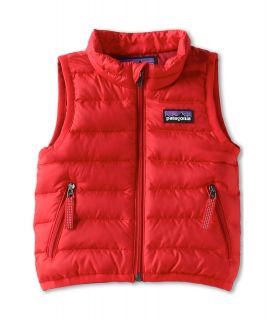 Patagonia Kids Baby Down Sweater Vest (Infant/Toddler) Red Delicious