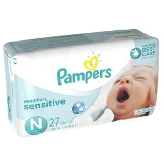 Pampers Swaddlers Sensitive Diapers Jumbo Pack S
