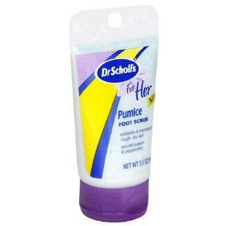 Dr. Scholl's For Her Pumice Foot Scrub, 3.5 oz Health & Personal Care