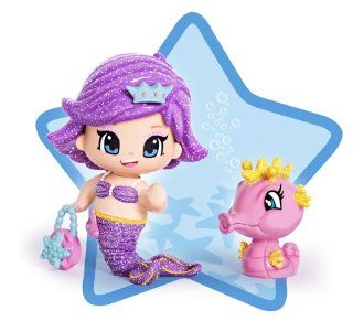 Pinypon Pin Y Pon Mermaid with Accessories & Seahorse Toys & Games