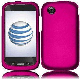 ZTE Avail Z990 ZTE Merit 990G Rubberized Cover   Rose Pink Cell Phones & Accessories
