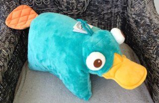 Disney Park Phineas and Ferb Perry the Platypus Pillow Pal Plush Pet Doll NEW Toys & Games