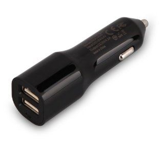 CHOETECH 21W 4.2A Dual USB Car Charger/Adapter with Fast Charging Speed Designed for your iPad, iPhone, iPod, Samsung, HTC, Blackberry,  Players, Digital Cameras, PDAs, Android Devices Mobile Phones (Black) Cell Phones & Accessories