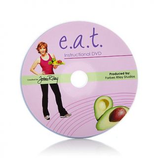 Forbes Riley e.a.t. Food Journal with DVD