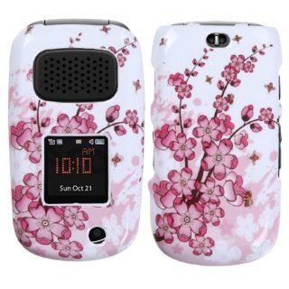 MYBAT SAMA997HPCIM025NP Slim and Stylish Snap On Protective Case for Samsung Rugby III   Retail Packaging   Spring Flowers Cell Phones & Accessories