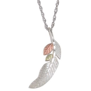 cut feather pendant in sterling silver orig $ 59 00 50 15