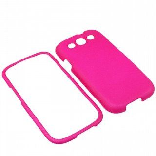 BW Hard Shield Shell Cover Snap On Case for AT&T, T Mobile, Sprint, Verizon, U.S. Cellular Samsung Galaxy S III i9300 i747 i535 L710 T999 Magenta Pink Cell Phones & Accessories