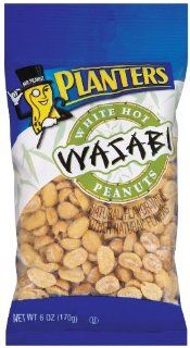 Planters Wasabi Peanuts, 6 Ounce Packages (Pack of 12)  Grocery & Gourmet Food