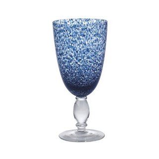 Pfaltzgraff Watercolor Navy Iced Beverage Glasses, Set of 4 Iced Tea Glasses Kitchen & Dining