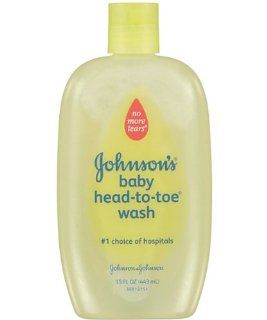Johnson's No More Tears Head to Toe Baby Wash, 15 oz. 