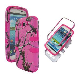 Camoflague Pink Real Tree High Impact Dual Layer Soft Hybrid Hard Combo Case Cell Phones & Accessories