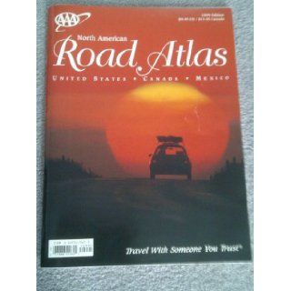 AAA North American Road Atlas (AAA Road Atlas) 9781562515508 Books