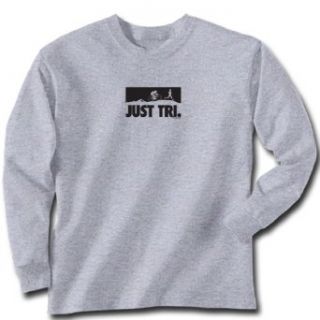 Triathlon T Shirt Long Sleeve   JUST TRI Clothing
