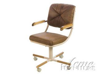 Shop Set of 2 Arm Chairs with Wheels Ac16306 at the  Furniture Store