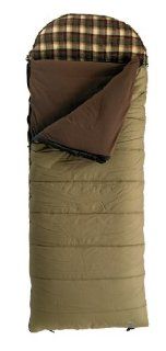 Outbound Toaster 10000   50 Degree Fahrenheit Synthetic Rectangular Sleeping Bag (Brown, Large)  Sports & Outdoors