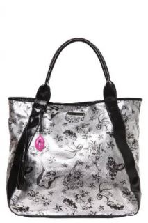 Betsey Johnson   Betsey's Parlor Silver Tote Bag Clothing