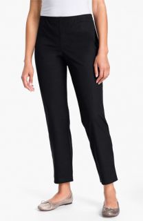 Eileen Fisher Organic Stretch Cotton Twill Ankle Pants