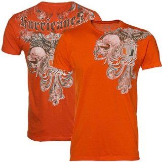 NCAA My U Miami Hurricanes Orange Approved T shirt (Large)  Sports Fan T Shirts  Sports & Outdoors