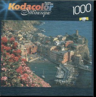 Kodacolor Satinesque 1000 Piece Puzzle   The Italian Riviera Toys & Games
