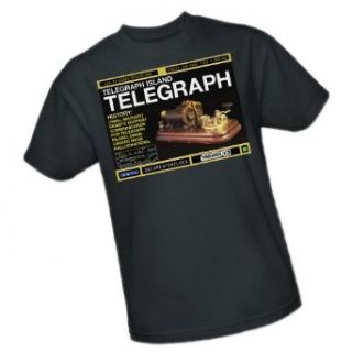 Telegraph Island Telegraph    Warehouse 13 Adult T Shirt Clothing